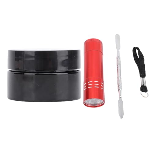 Pongnas Leichtes Aushärten Kitt 50G Schnellhärtendem Ton Schnell Trocknender Kleber für 3D -Drucke Reparatur Handwerksnägel mit Schaber und Fortgeschrittenes Härtungslicht von Pongnas