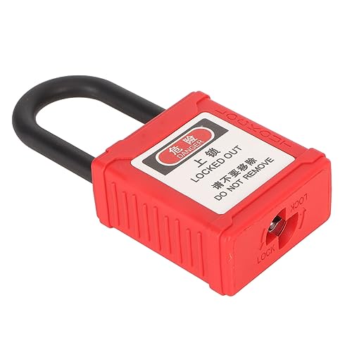 Pongnas Plastiksicherheit Vorhängeschloss 38mm Isolation Lockout Tagout Schloss für die Wartung der Industriellen Elektrischen Geräte von Pongnas