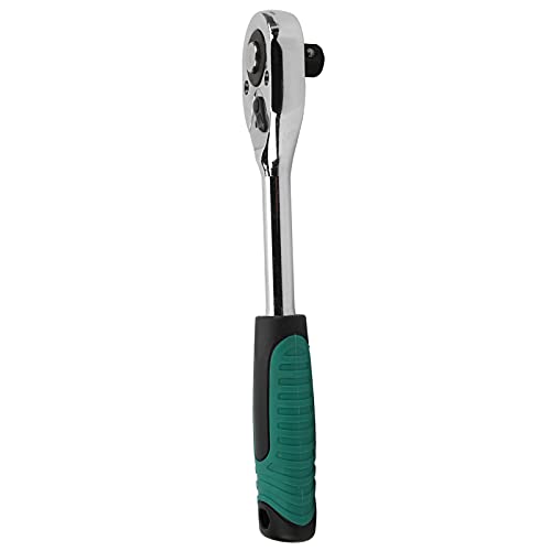 Pongnas Ratchetschlüssel 1/2in 2way Drive QuickRelease -Schritte mit Nonslip Grip Griff Grün von Pongnas