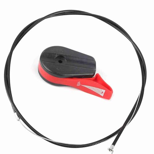 Pongnas UNIVERSAL THROTTLE CABLE SWITCH CONTROL KIT GARTEN LAWNMÄGER 59 ZOLL UNIVERSAL DROTTLE KABEL [GARTEN RECHTS ANWÄLTE] (Rot) von Pongnas