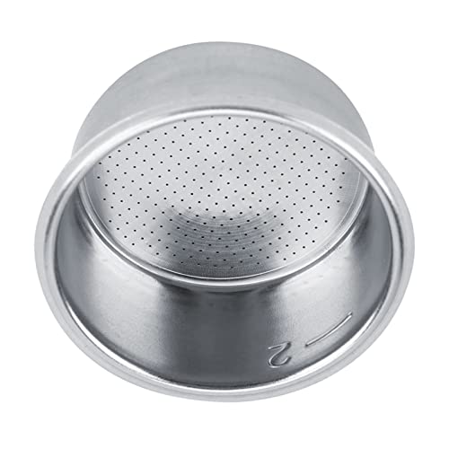 Pongnas Wiederverwendbares Filterkorbsieb, Lebensmittelsieb Edelstahlsieb Silber 1PCS für Home Office von Pongnas