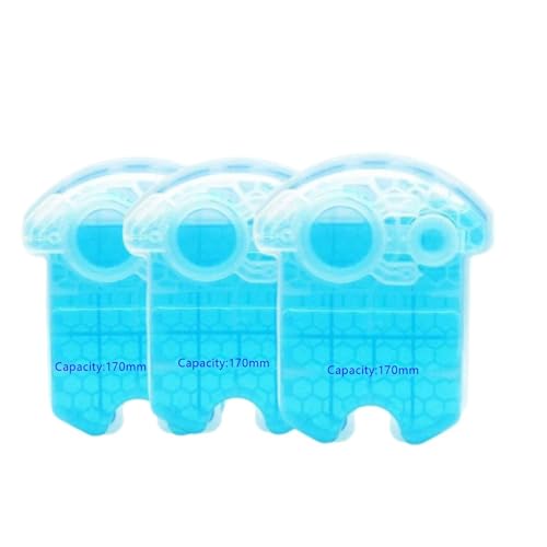 170ml /5.75 fl oz Rasierer-Waschlösung。 Kompatibel für Braun 5090cc, 5050cc。 Nachfüllbare Rasierreinigungslösung。(3pcs) von PonpEd