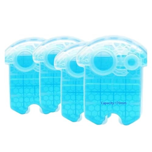 170ml /5.75 fl oz Rasierer-Waschlösung。 Kompatibel für Braun 9280cc。 Nachfüllbare Rasierreinigungslösung。(4pcs) von PonpEd