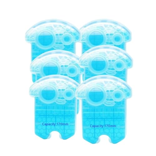 170ml /5.75 fl oz Rasierer-Waschlösung。 Kompatibel für Braun CCR4。 Nachfüllbare Rasierreinigungslösung。(6 pcs) von PonpEd