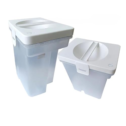 PonpEd Frischwassertank, Schmutzwassertank. Kompatibel mit Roborock P10/Q Revo. Staubsauger-Zubehör(2pc) von PonpEd