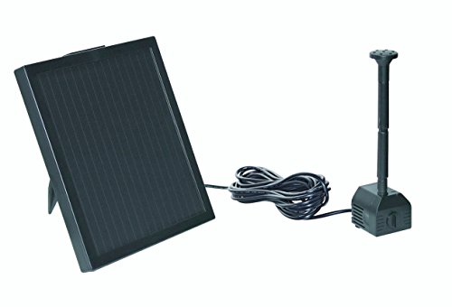 Pontec 40277 PondoSolar 150 - Solarstromsystem mit Wasserspielpume / Solarwasserspiel für attraktive Fontänen von Pontec