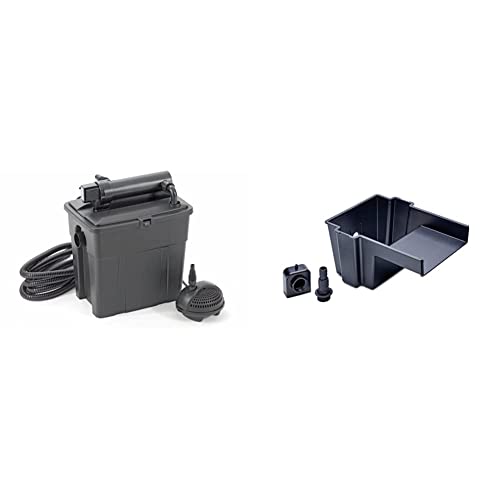 Pontec 50239 MultiClear Set 8000 - Komplettset aus Filterpumpe und Durchlauffilter/Durchlauffilterset/Mehrkammerfilter & PondoFall - Quellelement/Auslauflippe für Bachlauf und Wasserfall Pontec 50239 MultiClear Set 8000 - Komplettset aus Filterpumpe und Durchlauffilter/Durchlauffilterset/Mehrkammerfilter & PondoFall - Quellelement/Auslauflippe für Bachlauf und Wasserfall von Pontec