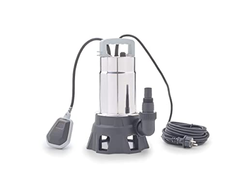Pontec 87065 PondoDrain Mud 19000 - grausilberne Entwässerungspumpe für Baustellen, Teiche oder Keller / Korngröße: 25 mm / 750 W-Leistung / 230 V Pontec 87065 PondoDrain Mud 19000 - grausilberne Entwässerungspumpe für Baustellen, Teiche oder Keller / Korngröße: 25 mm / 750 W-Leistung / 230 V von Pontec