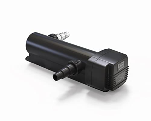 Pontec 90324 PondoTronic UVC 18 - Universelles UVC-Vorklärgerät für klares Teichwasser, zur Beseitigung von Grünwasser, Reduzierung von schädlichen Keimen und Bakterien von Pontec