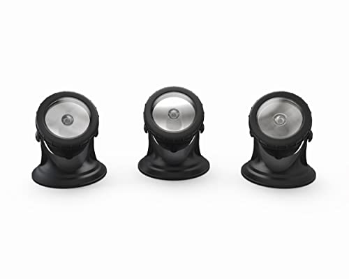 Pontec 90328 PondoStar LED warm Set 3 - LED-Schweinwerfer für Teich und Garten, Unterwasserbeleuchtung, warmweiße Gartenbeleuchtung, Schwarz Pontec 90328 PondoStar LED warm Set 3 - LED-Schweinwerfer für Teich und Garten, Unterwasserbeleuchtung, warmweiße Gartenbeleuchtung, Schwarz von Pontec