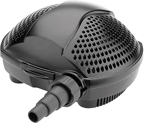 Pontec 56567 PondoMax (Eco 17000) Filterpumpe Teich, Wasserfall, Filteranlage, Teichpumpe für Außen, Energieeffiziente Bachlaufpumpe zur Filtereinspeisung, 10 m Kabel von Pontec