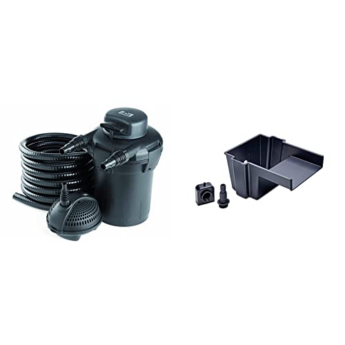 Pontec 50753 PondoPress Set 5000 & 73348 PondoFall - Set aus Druckfilter mit intergriertem 7W-Teichklärer, Filterpumpe und Bachlaufelement Pontec 50753 PondoPress Set 5000 & 73348 PondoFall - Set aus Druckfilter mit intergriertem 7W-Teichklärer, Filterpumpe und Bachlaufelement von Pontec