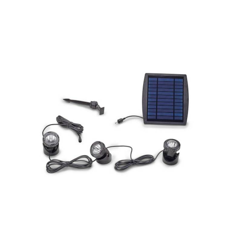 Pontec Solar Teich- und Gartenbeleuchtung PondoSolar LED Set 3 von Pontec