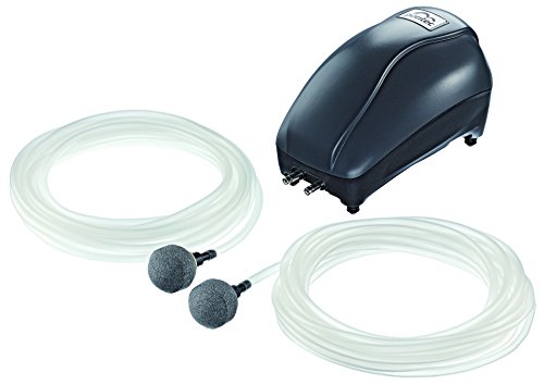 Pontec PondoAir Set 200 - Luftpumpen-Set zur Sauerstoffversorgung von Flora und Fauna / Teichbelüfter für den Einsatz an Teichen bis 2.000 l, Schwarz Pontec PondoAir Set 200 - Luftpumpen-Set zur Sauerstoffversorgung von Flora und Fauna / Teichbelüfter für den Einsatz an Teichen bis 2.000 l, Schwarz von Pontec