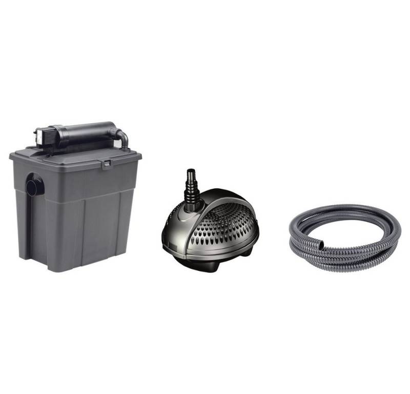 Pontec Teichfilter Pontec 50239 Multiclear set 8000 Filter-Set mit UVC-Klärgerät 2500 l/ von Pontec