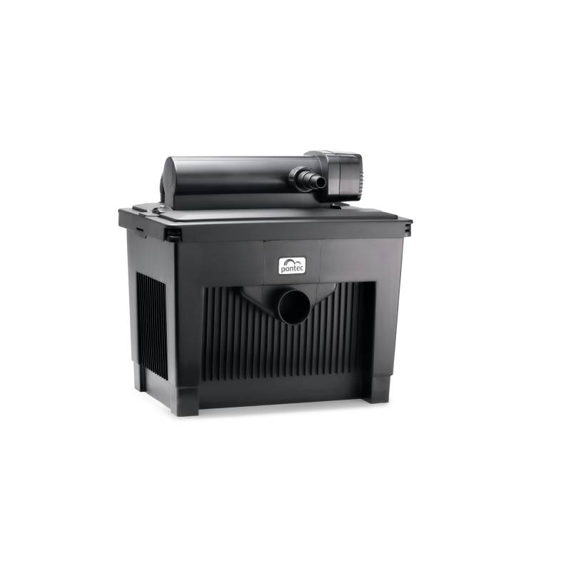 Pontec Teichfilter-Set 'MultiClear Set 20000' mit Vorklärgerät 55,5 x 38 x 53,5 cm von Pontec