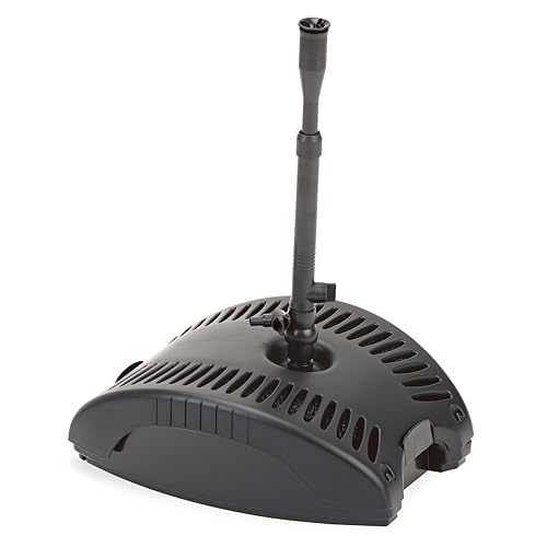 Pontec 57118 PonDuett 3000 - kompakter Unterwasserfilter mit integrierter Wasserspielpumpe / Teichfilter / Brunnenpumpe, Braun von Pontec