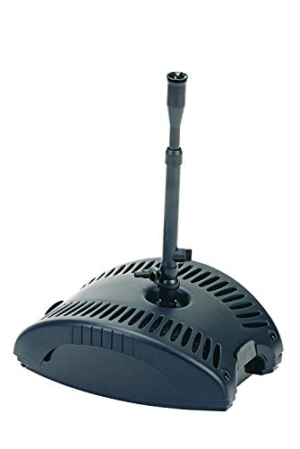 Pontec 57118 PonDuett 3000 - kompakter Unterwasserfilter mit integrierter Wasserspielpumpe / Teichfilter / Brunnenpumpe, Braun von Pontec