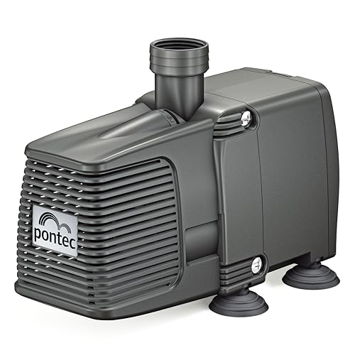 Pontec 57509 PondoCompact 2000 - Outdoor-Statuenbrunnenpumpe / kompakte Brunnenpumpe für Fontänen, Wasserspiel, Wasserspeier, Grau Pontec 57509 PondoCompact 2000 - Outdoor-Statuenbrunnenpumpe / kompakte Brunnenpumpe für Fontänen, Wasserspiel, Wasserspeier, Grau von Pontec