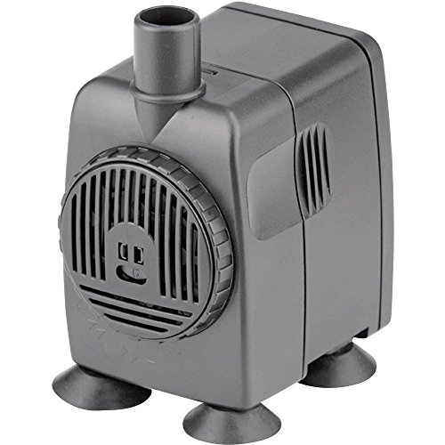 Pontec 57504 PondoCompact 800i - Indoor-Statuenbrunnenpumpe / kompakte Brunnenpumpe für Fontänen und Wasserspiel, Dunkelgrau von Pontec