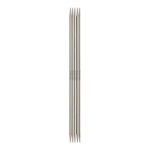 Pony Classic Strumpfstricknadeln Aluminium 30 cm 4,5 mm - 1 Stück von Pony