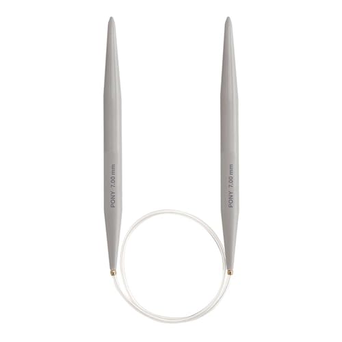 Pony Classic Rundstricknadel, Kunststoff, Mehrfarbig, 5.1 x 4 x 24.5 cm von Pony