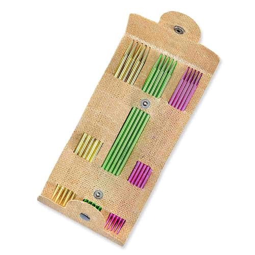 Pony Colour Strumpfstricknadeln Set Just Jute 20cm - 1Stk von Pony