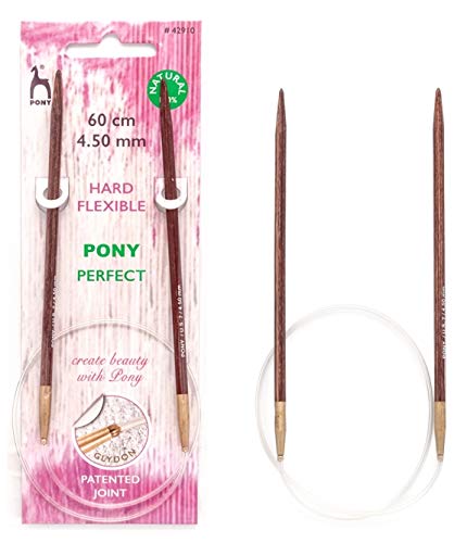 Pony P42911 Nadeln, Holz, Braun, 60cm, 5mm von Pony