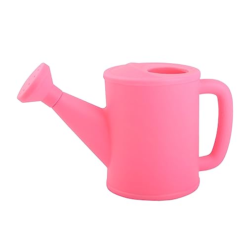 Garten Kunststoff 700ML Wasserflasche Kinder Gießkanne Frische Grüne Pulver Garten Gießkanne Pflanze (Pink, One Size) von Poo4kark