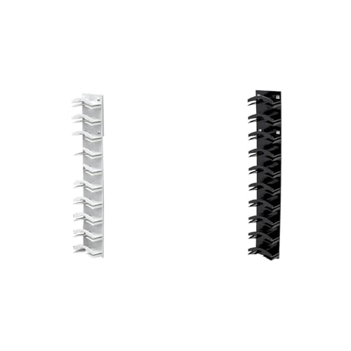 Poo4kark Baseball Cap Halter Tür Hut Racks Organizer Mit 10 verstellbaren Haken, Display Halterung Schrank Hängen für Schals Handtaschen Handtücher Kleidung Krawatten (2er Set, 35.5x6x3.8CM) von Poo4kark