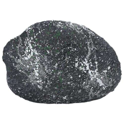 Poo4kark Dekorative Steine für kreative Landschaftsgestaltung langlebiger Kunstfelsen ideal Garten Aquarium Inszenierung robuste Tarnung (Black, One Size) von Poo4kark