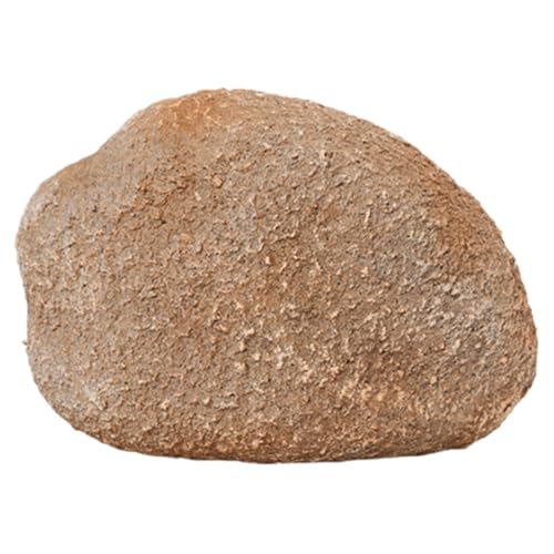 Poo4kark Dekorative Steine für kreative Landschaftsgestaltung langlebiger Kunstfelsen ideal Garten Aquarium Inszenierung robuste Tarnung (Khaki, One Size) von Poo4kark