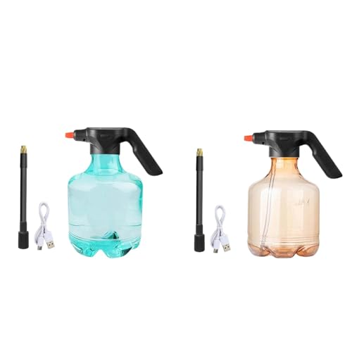 Poo4kark Gießkanne Gartensprüher Automatic Spray 3L Watering Can, verstellbare Messingdüse Pumpsprühflasche, Sprühflasche Luftdruckwässerung Drucksprüher (2B) von Poo4kark