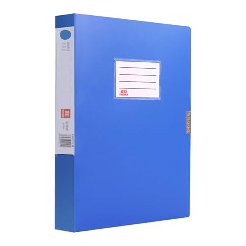 Poo4kark Home 5 Daten A4 Daten Große PlasticFile Cadre Personal Finanzielle Beleg Daten (A, One Size) von Poo4kark