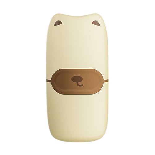 Poo4kark Outdoor Reinigungsschaber, 2-in-1, niedlicher, Reinigungswerkzeug, tragbarer zum Entfernen von Aufklebern, Etiketten, Dichtungsmasse, Bodenfarbe, 1 Stück (Yellow, One Size) von Poo4kark