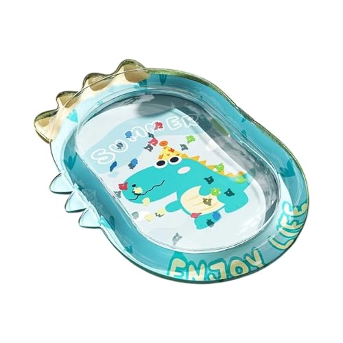 Poo4kark Pet Aufblasbares Klopfwasserkissen für aufblasbares kriechendes Haustier-Sitzkissen Aufblasbares Klopfwasserkissen für aufblasbares (C, One Size) von Poo4kark