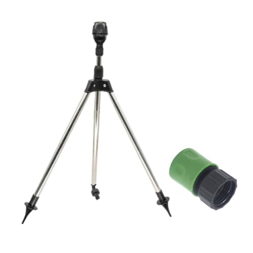 Poo4kark Rotierenden Stativ Sprinkler 360 Automatische Rotierenden Bewässerung Stehen Stativ Wasser Sprinkler Für L AWN (B, 64x8.5x8.5cm) von Poo4kark