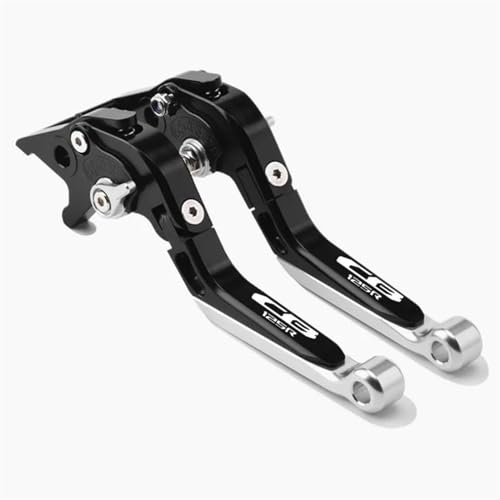PooBa Motorrad Bremshebel Hebel Für Honda CB125R CB 125R CB 125 R CNC-Verstellbarer Faltbarer Ausziehbarer Rollerbrems- Und Kupplungshebelgriff Bremskupplungshebel Lenker (Color : G) von PooBa