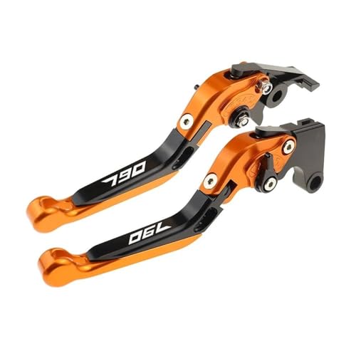 PooBa Motorrad Bremshebel Hebel Geeignet Für KTM Duke 790 2017–2021. Motorrad-Kupplungs- Und Bremshebel-Set, Faltbar Und Teleskopierbar Bremskupplungshebel Lenker (Color : M) von PooBa