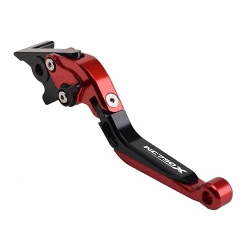 PooBa Motorrad Bremshebel Hebel Motorrad Zubehör Einstellbare Faltbare Erweiterbar Bremshebel Griff Für Honda NC750X DCT Version NC 750X Bremskupplungshebel Lenker (Color : F) von PooBa