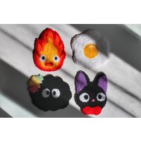 Punch Needle Untersetzer, Handgefertigter Becher Teppich, Mug Rug Getränke Housewarming Geschenk, Anime Geschenk von PookieGift