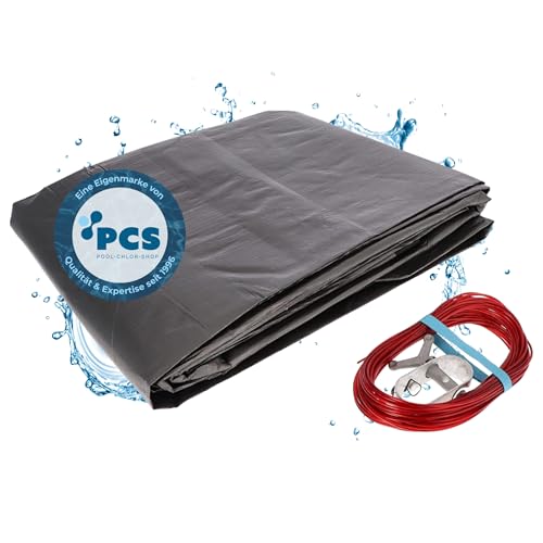 Duraol Poolabdeckung achtform I 9,20 x 6,00 m I Hochwertige Pool Abdeckplane mit Materialstärke 220g/m² I Robuste Abdeckplane Pool mit Randverstärkung I Beidseitig beschichtet & wasserdicht Duraol Poolabdeckung achtform I 9,20 x 6,00 m I Hochwertige Pool Abdeckplane mit Materialstärke 220g/m² I Robuste Abdeckplane Pool mit Randverstärkung I Beidseitig beschichtet & wasserdicht von Pool Chlor Shop