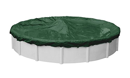 Pool Mate 3212-4-PM Heavy-Duty Winter Round Above-Ground Pool Cover, 12-ft, Grass Green von Pool Mate