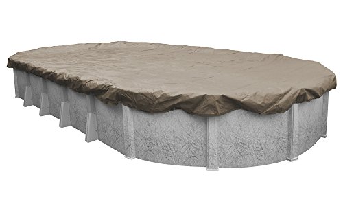 Pool Mate 571527-4 Sandstone Winter Cover for 15 by 27 Foot Oval Above-Ground Swimming Pools von Pool Mate