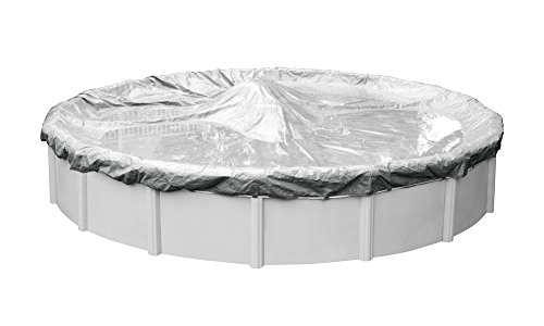 Pool Mate 5515-4 Heavy-Duty Silverado Winter Pool Cover for Round Above Ground Swimming Pools, 15-ft. Round Pool von Pool Mate