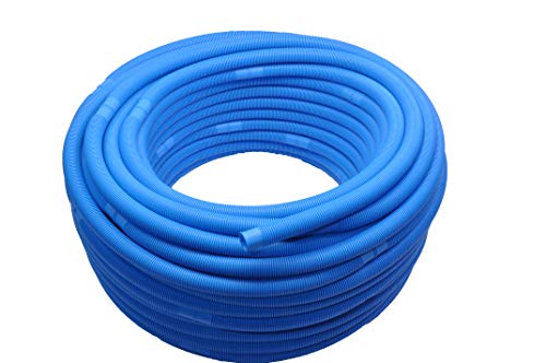 Pool-Profi24 - 6m Pool-Schlauch 32mm Durchmesser | Schwimmbadschlauch UV-beständig und teilbar (Blau) von Pool-Profi24