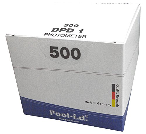 500 DPD1 Tabletten für Photometer - elektronische Testgeräte - PoolScan® von mediPOOL, 50 Streifen a`10 Tabletten von Pool-i.d.