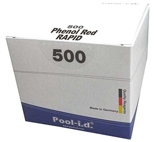 500 Rapid Testtabletten pH-Wert Phenol Red, Phenol Rot von POOL BLASTER