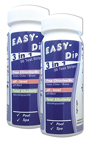 Sparpack Pool-i.d. Easy Dip Teststreifen Chlor-Brom/pH/Alkalinität von POOL BLASTER