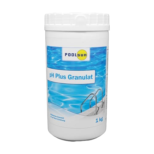 PoolSun pH Plus Granulat - 1kg - zur pH-Wert Erhöhung von PoolSun